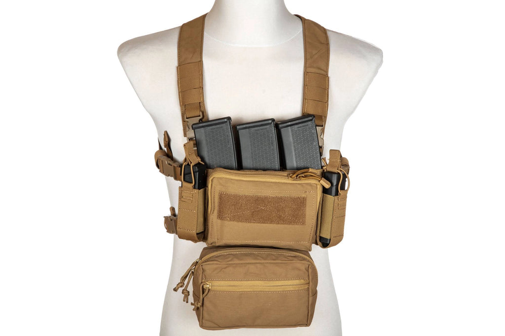 All-Purpose Tactical Vest Chest Rig Wenator+ Coyote Brown