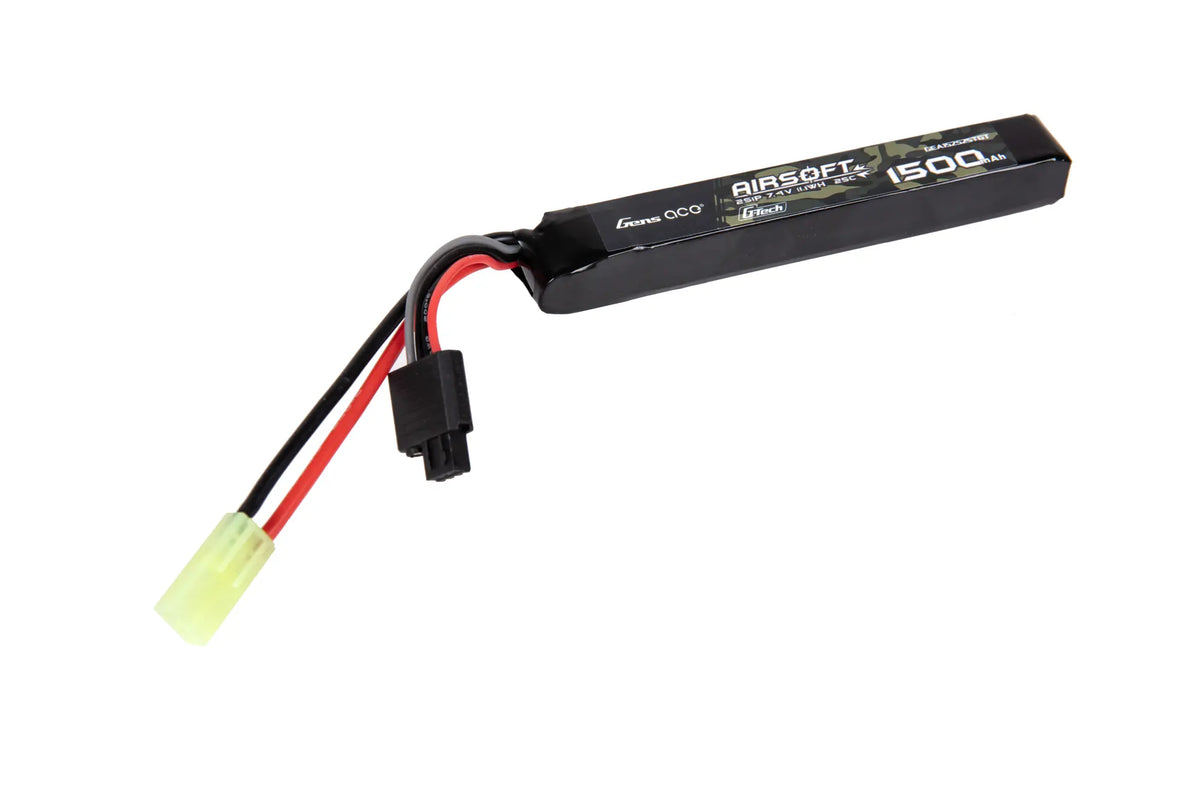 Li-Po battery Gens ace 25C 1500mAh 2S1P 7.4V