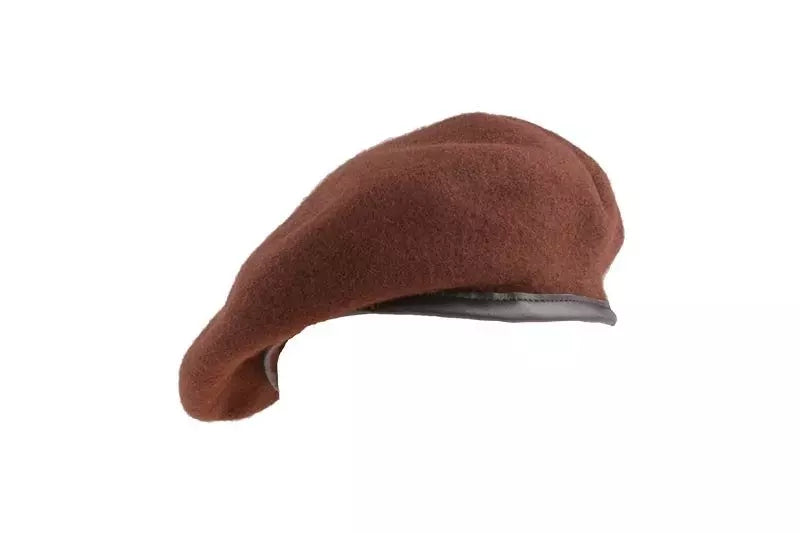 Military Beret - Chestnut