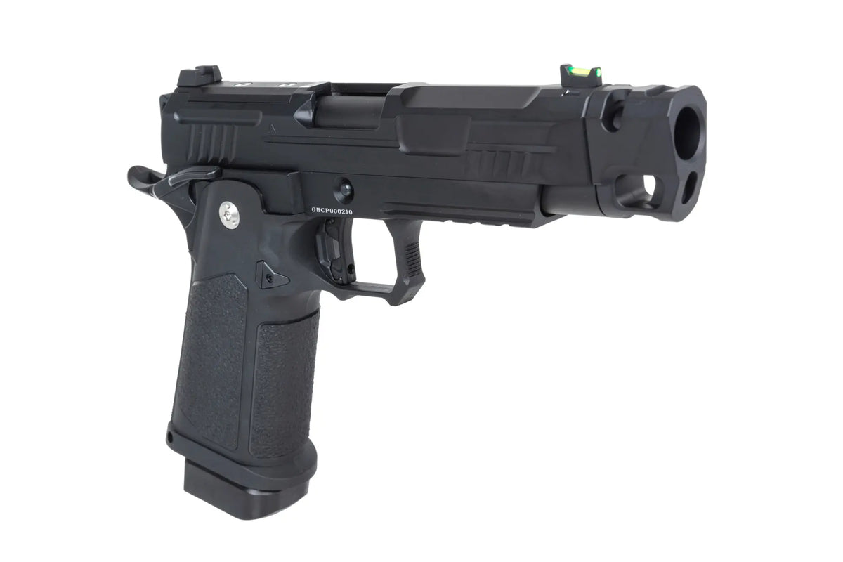Arcturus Hi-Capa Vanguard 4.3" GBB Gun (Optics Ready/Compensator) - Black