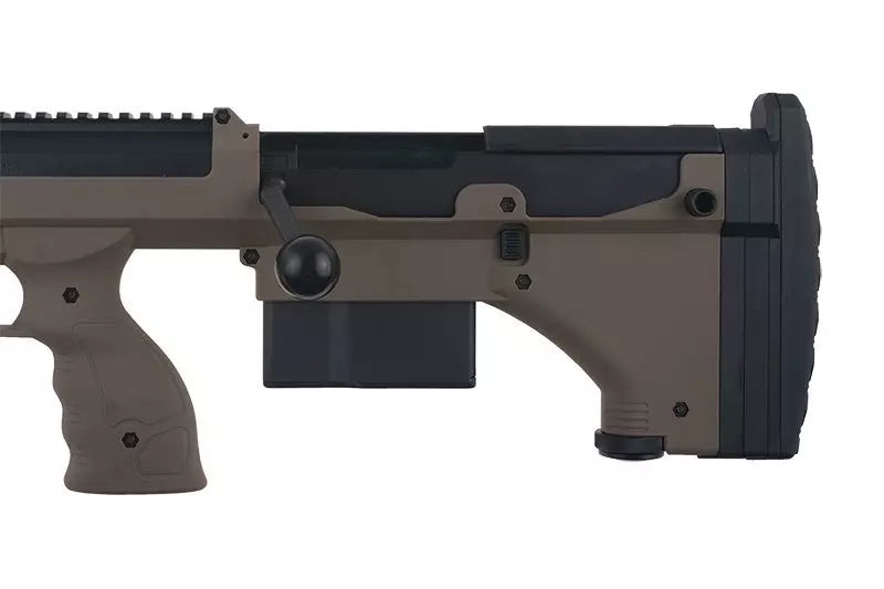 SRS A1 16” Covert Sniper Rifle Replica - Pull Bolt Version - Dark Earth
