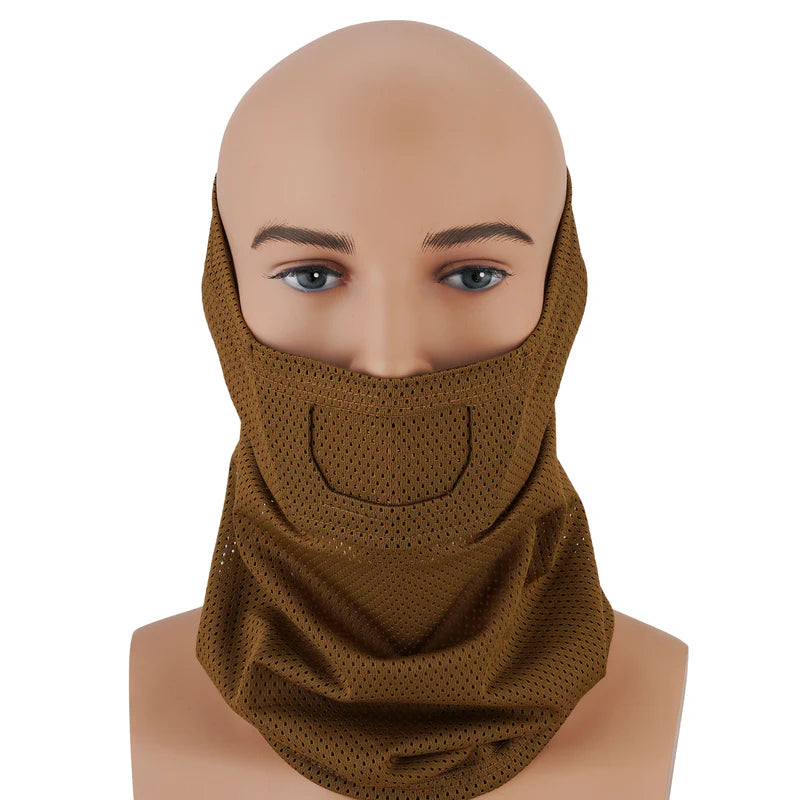Cygnus Armory Face Warrior mask Coyote Brown