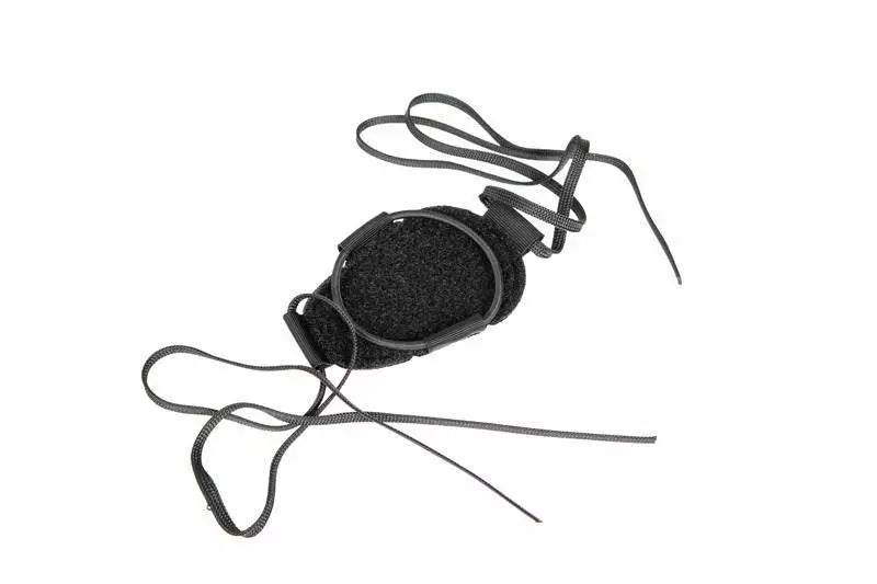 HEL-STAR 6 Attach Patch Lace Mount - Black