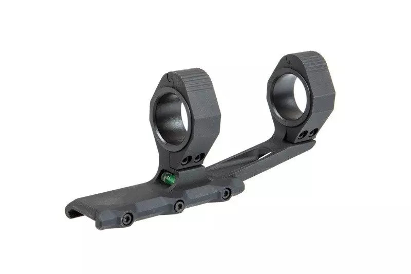 2 Precision Ultralight 25.4-30mm Scope Mount with Bubble Level - black
