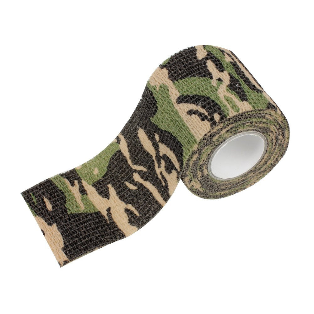 Mil-Tec - Self-Adhesive Camo Tape - 50 mm - Woodland - 15933020
