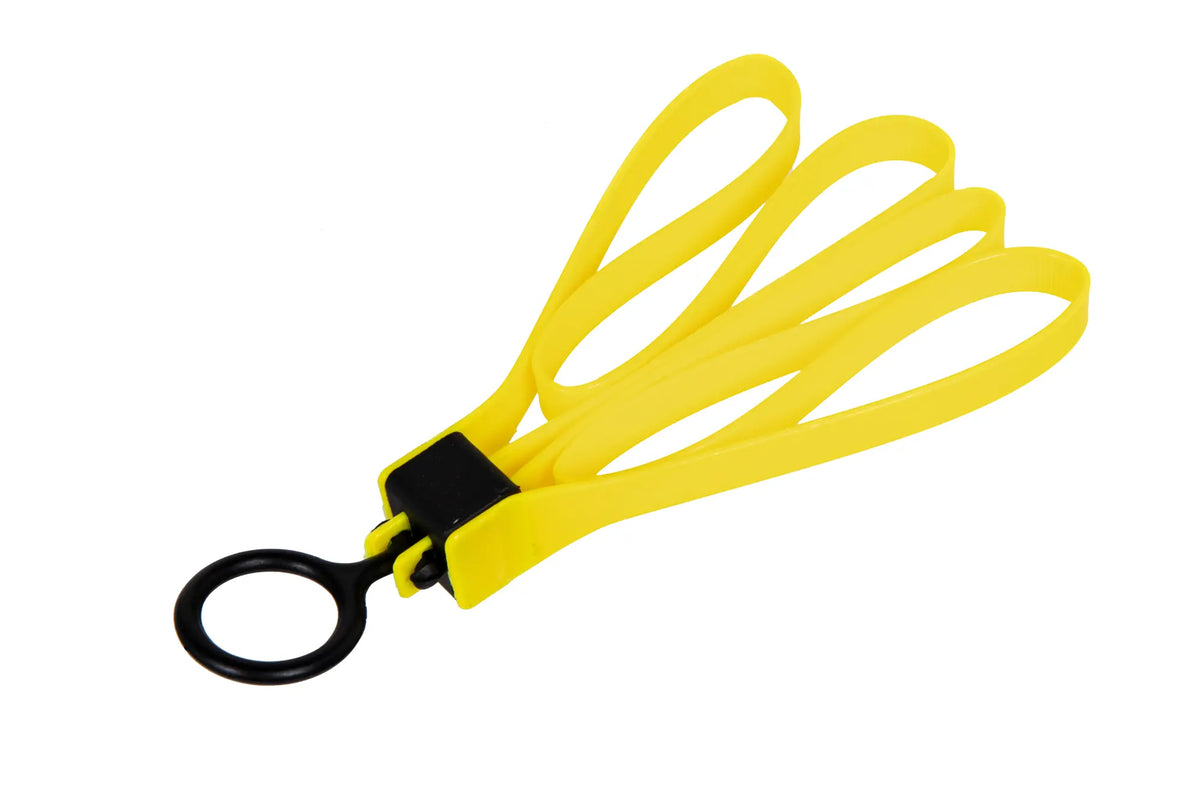 Replica disposable handcuffs Yellow