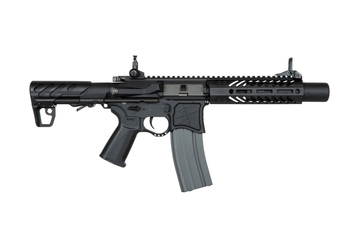Seekins Precision 7" SBR8 carbine replica with suppressor - Black