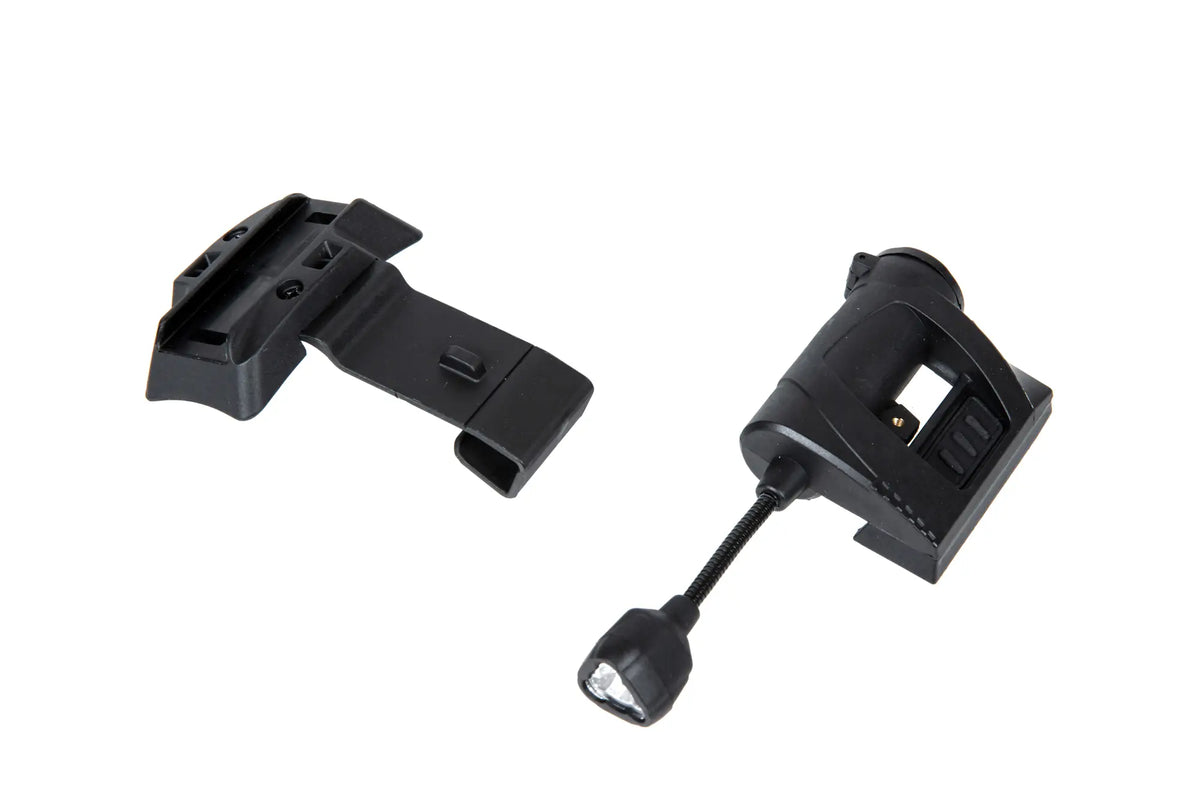 Helmet Mounted Lighting System - MPLS Gen.3 - Black