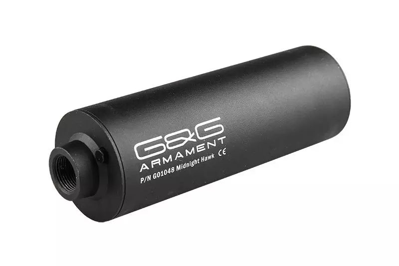 Midnight Hawk Silencer with BB Illumination - Black