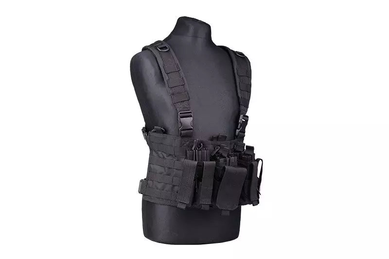 Scout Chest Rig Tactical Vest - Black