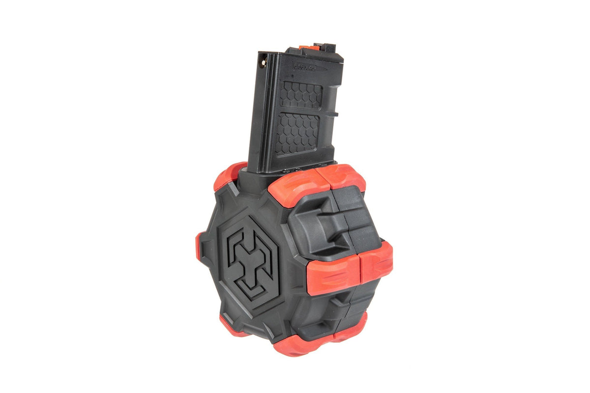 350BBs drum Adaptive Magazine for AR type gas replicas