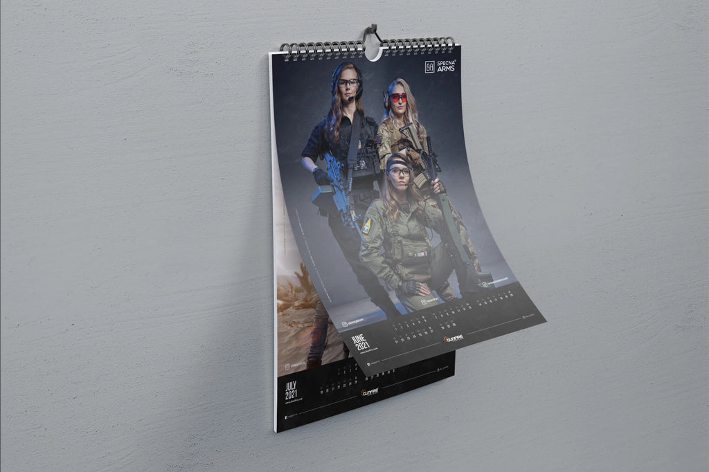 Gunfire Girls 2021 Calendar