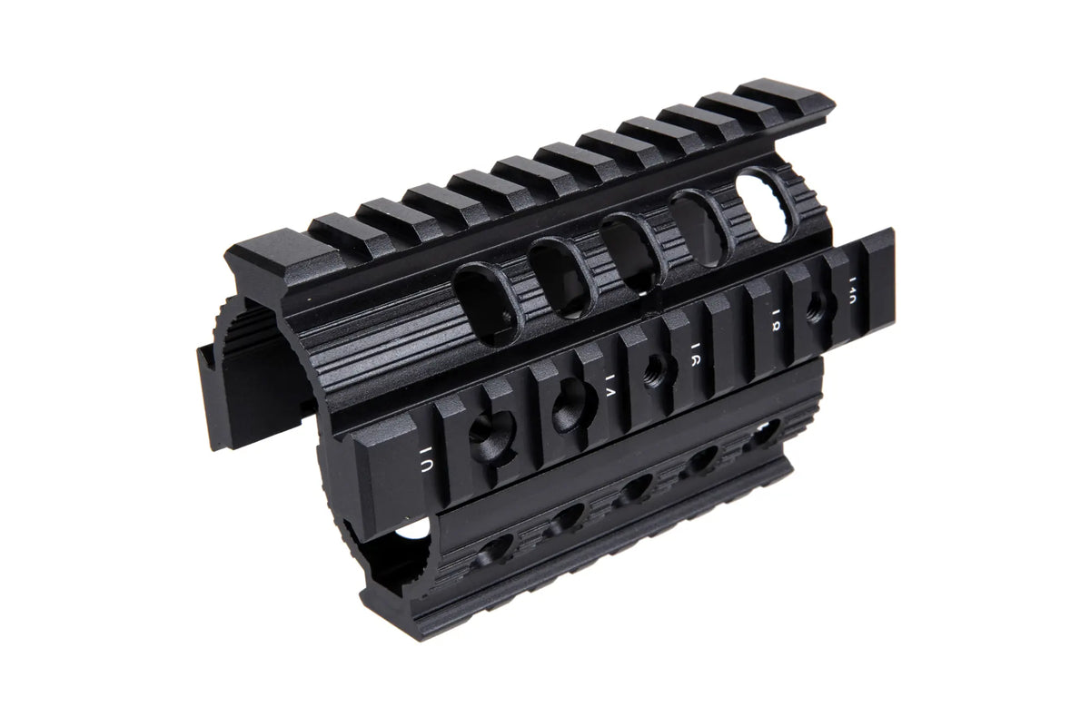 Aluminium ris kit for AKS-74U series replicas