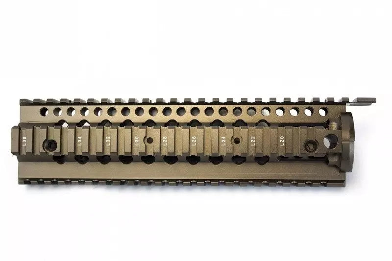 BOCCA Series Three Rail 9” Handguard Set - Brown