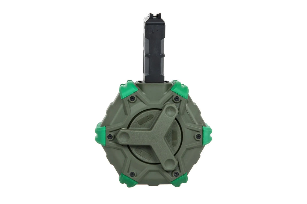 green gas drummag for M4/16 replicas  - Olive