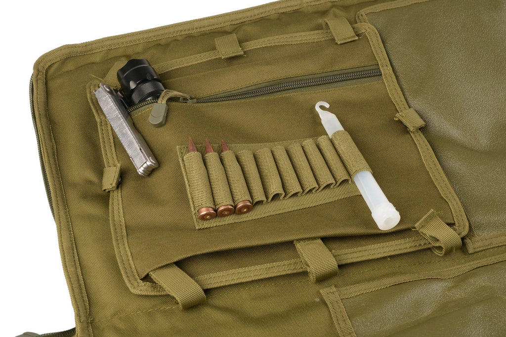 Gun Bag with Shooting Mat 128cm - Olive Drab