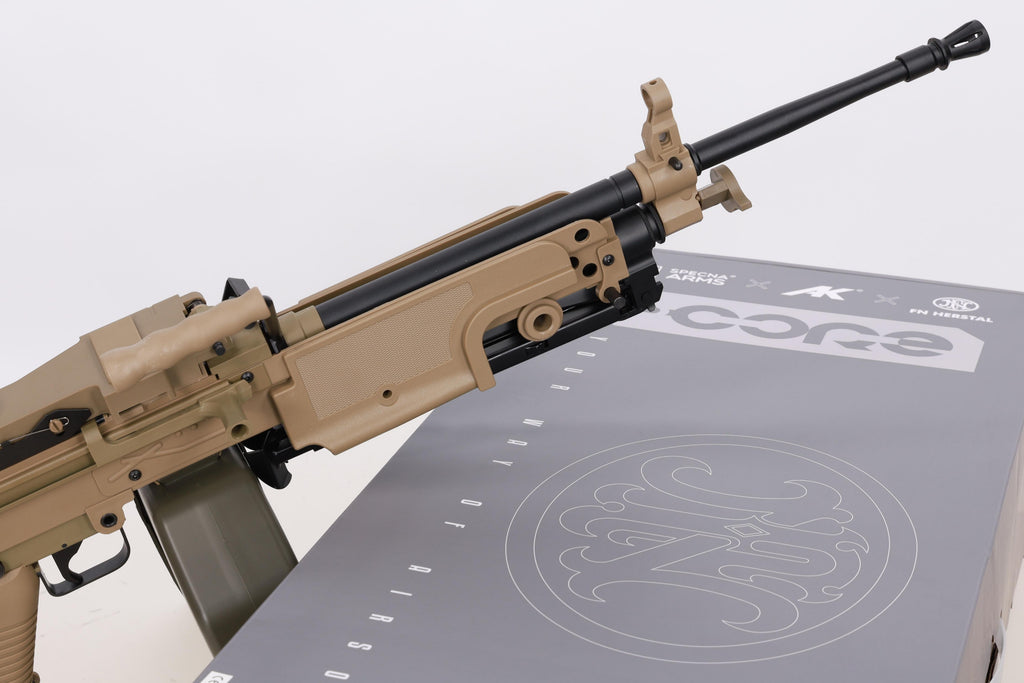 FN HERSTAL M249 MK1 CORE AEG machine gun - Tan