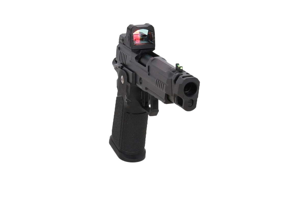 Arcturus Hi-Capa Vanguard 4.3" GBB Pistol (Optics Ready/Collimator ARS-1/Compensator) - Black