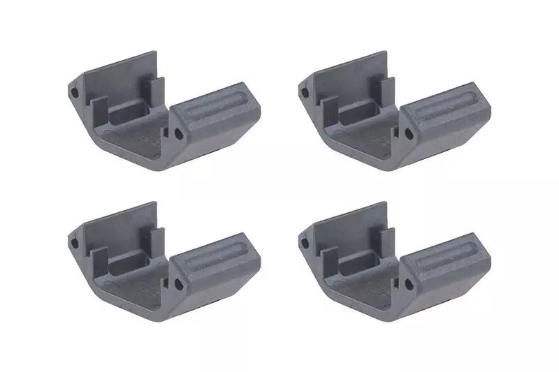 AM-DH-013-BK Rail Cover Set for Amoeba Handguards - Black