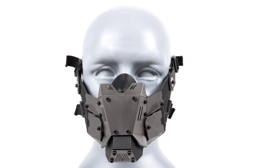 Cyberpunk Commander Mask – Black