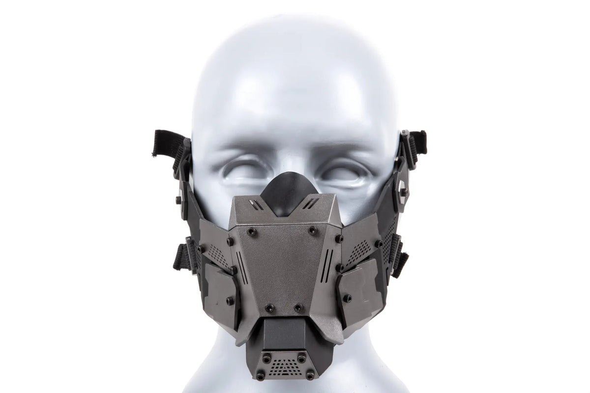 Cyberpunk Commander Mask – Black
