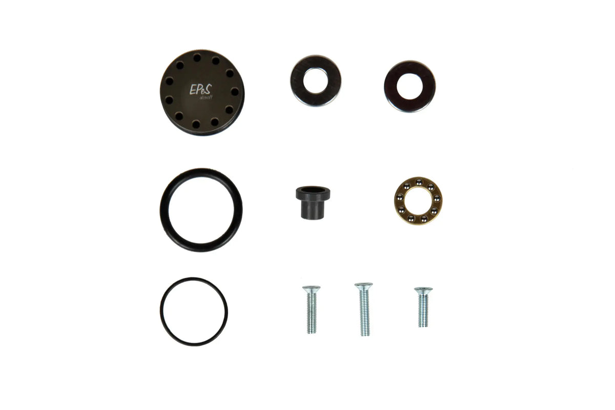 Double sealed piston head - Duralumin + Teflon
