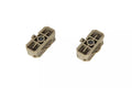Set of 2 rotatable RIS rails for helmet - tan