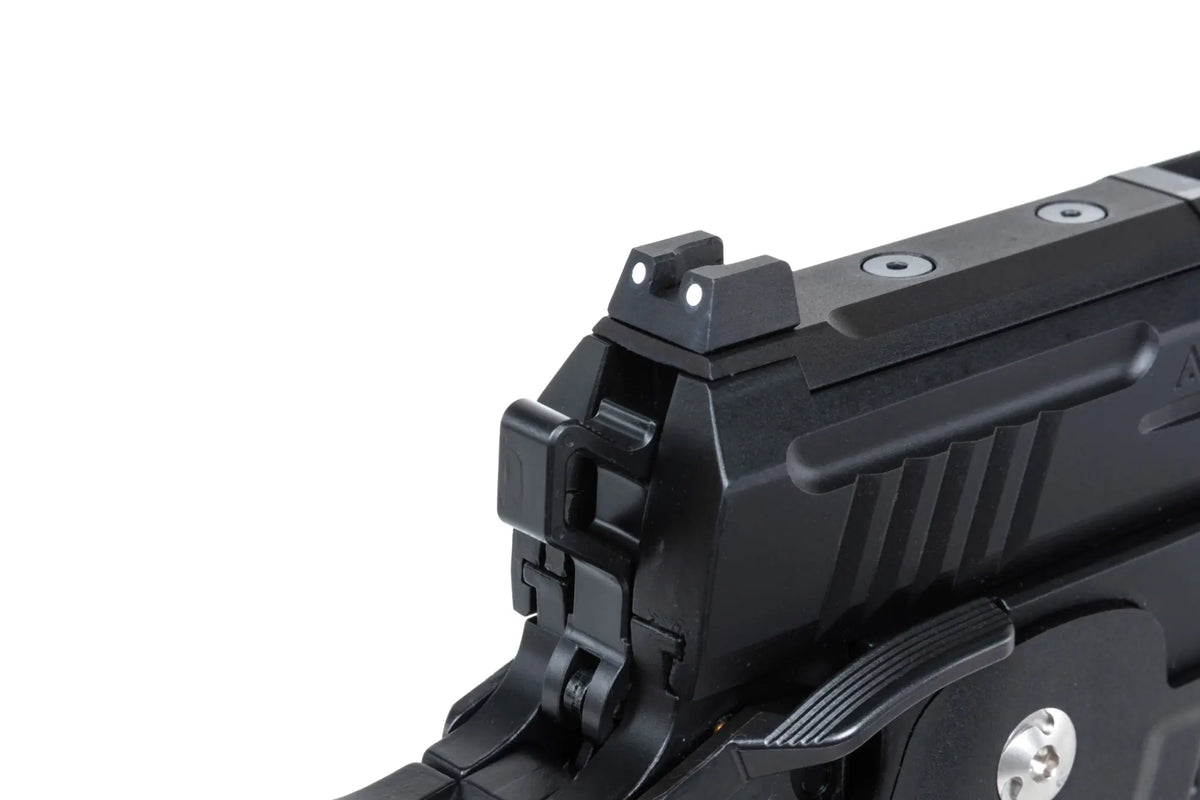Arcturus Hi-Capa Vanguard 4.3" GBB Gun (Optics Ready/Compensator) - Black