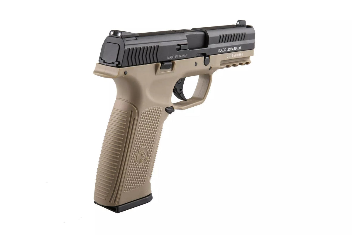 BLE - Alpha Pistol Replica - Black/Tan