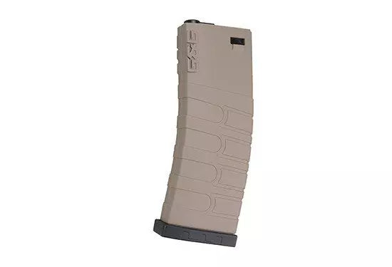 120rd mid-cap magazine for M4/M16 type replicas - tan / black