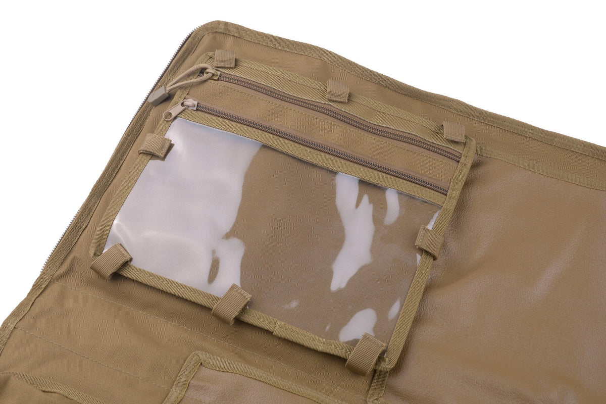 Gun Bag with Shooting Mat 128cm - tan