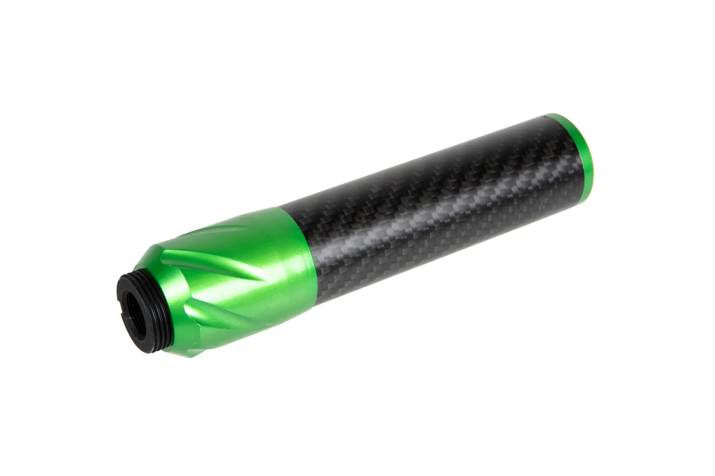 Carbon Silencer DSL2 36x150mm - Green