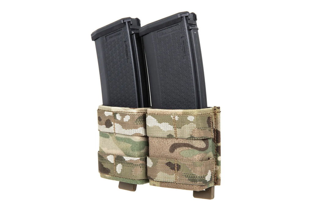 Double open magazine pouch 5.56 mm Wosport Multicam