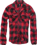 Brandit Checkshirt Flannel Black and Red