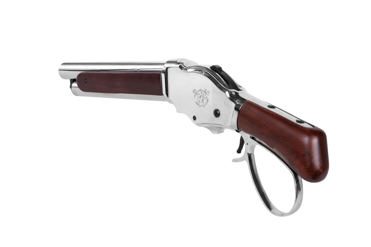 Golden Eagle M1887 Compact Wild Lever shotgun replica Silver