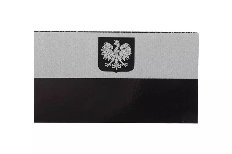 IR Badge - A2 Polish Flag - GY/BLK