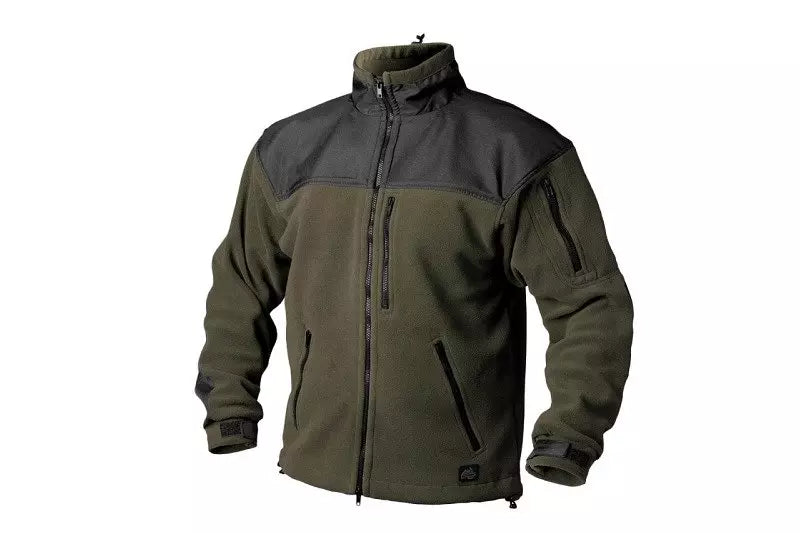 Classic Army Fleece Jacket - olive/black