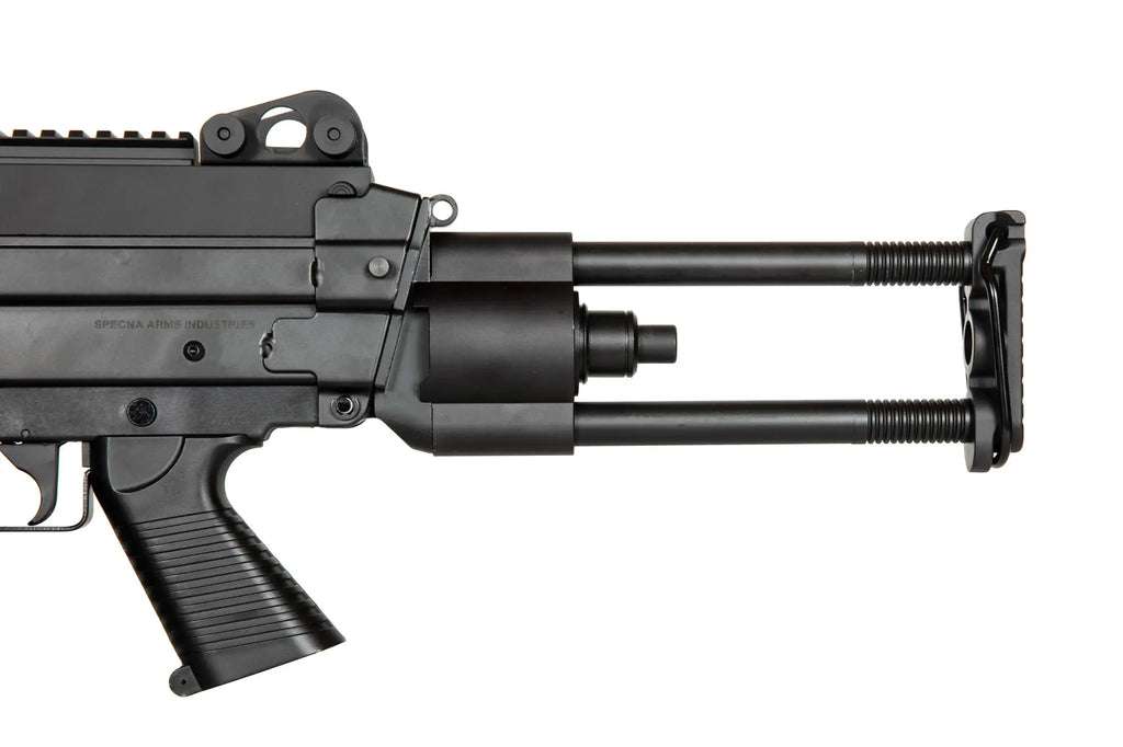 airsoft Specna Arms SA-249 PARA EDGE™ Machine Gun Black (OUTLET)