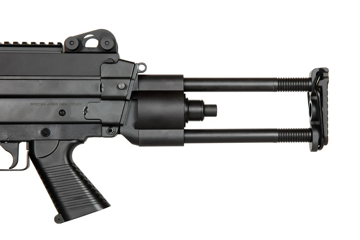 airsoft Specna Arms SA-249 PARA EDGE™ Machine Gun Black (OUTLET)