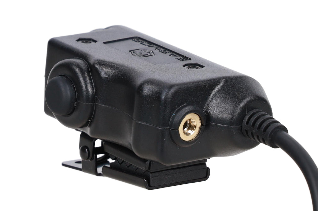 Earmor M51-6PIN-MIL-PRC PTT button - Black