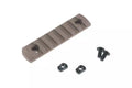 M-LOK 7 Slot Polymer Rail - Coyote Brown