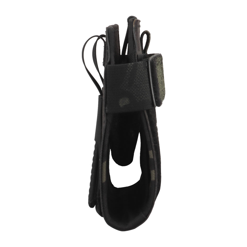 Wosport Tactical Phone Pouch Multicam Black Foldable Phone Holder
