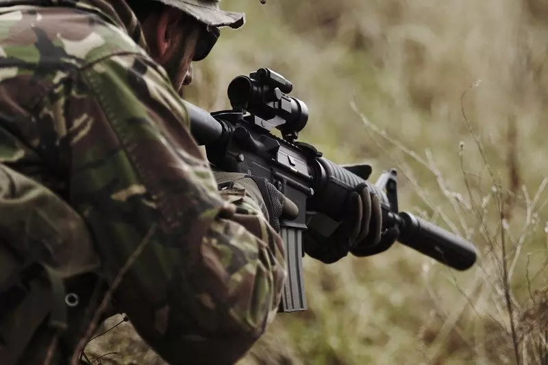 Battle II Reflex Sight with Laser Sight Replica