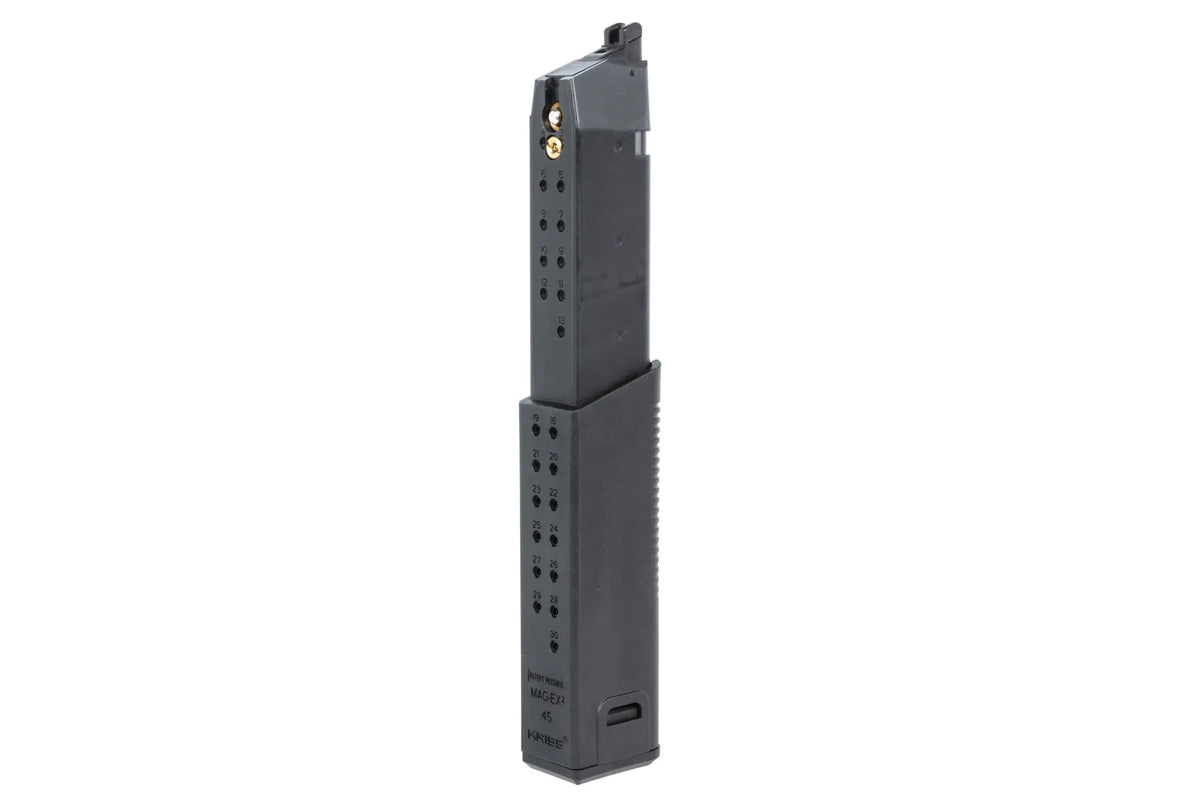 Green Gas 60-BB Krytac magazine for Kriss Vector replicas Black
