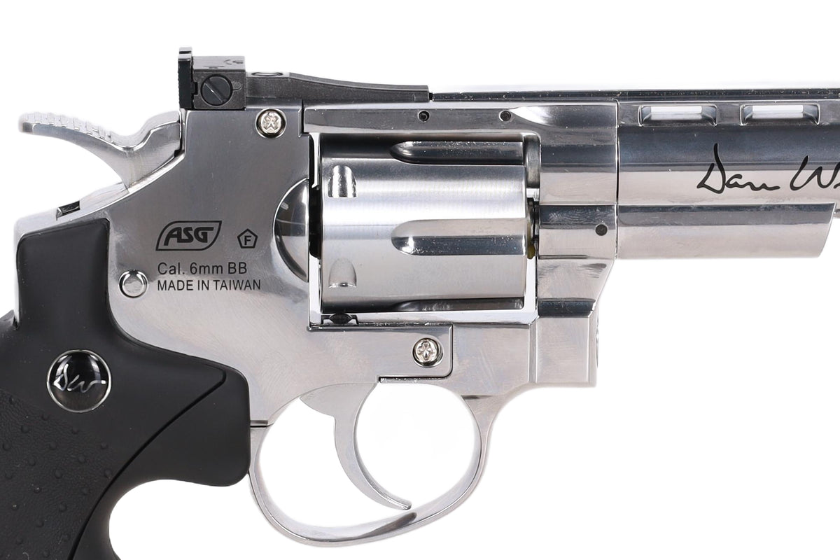 Dan Wesson 4" CO2 revolver – Silver