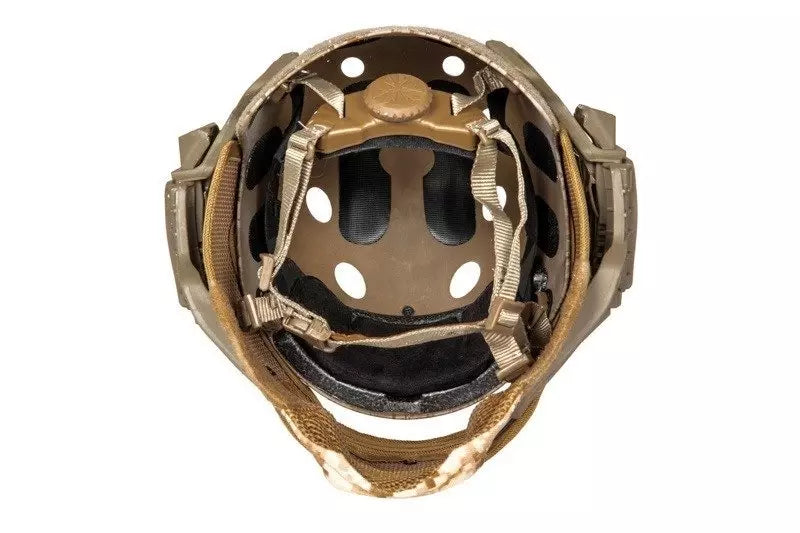 FAST PJ G4 System replica helmet with face shield - Desert
