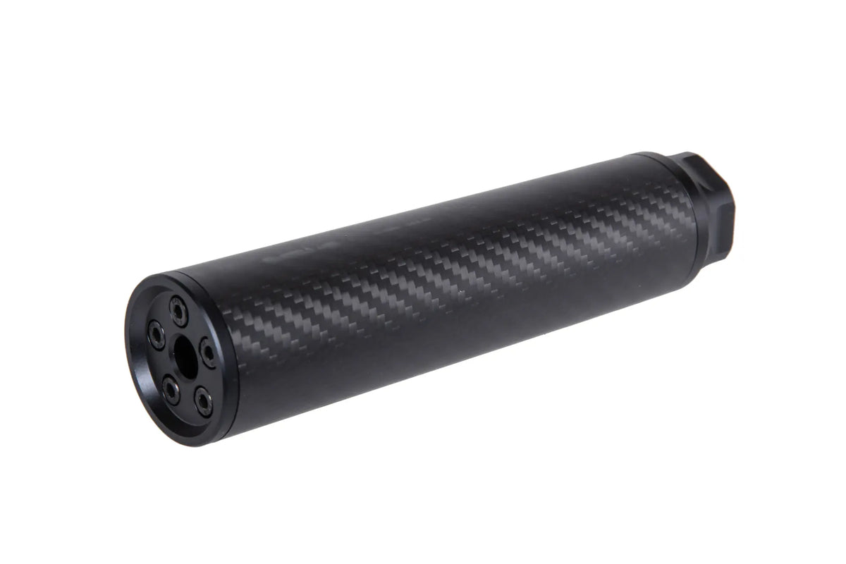 Silverback Airsoft Carbon Suppressor Medium 14mm CCW