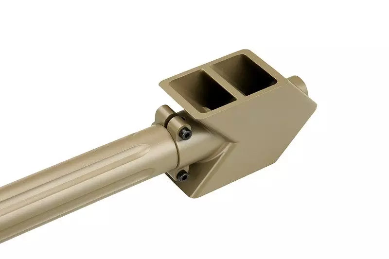 SW-02A CQB sniper rifle replica with scope and bipod - tan
