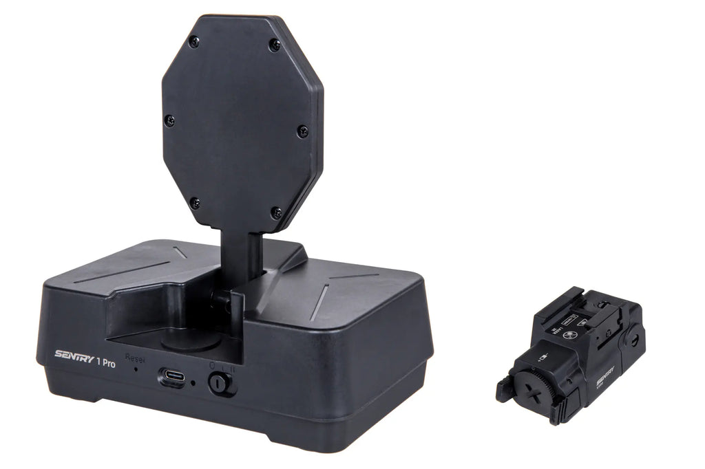 E-Shooter Sentry Laser and Sentry 1 Pro Training Target Set Black