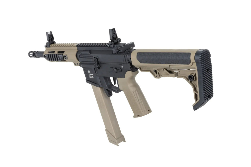 Specna Arms M4/AR15 SA-FX01 FLEX Gen.2 AEG Assault Rifle 9" – Half-Tan